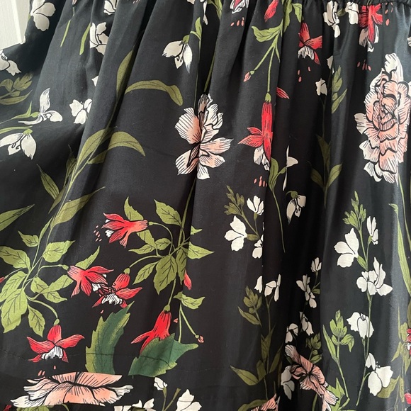 Anthropologie Somerset Dress in Black Floral, Size Small - Picture 8 of 8